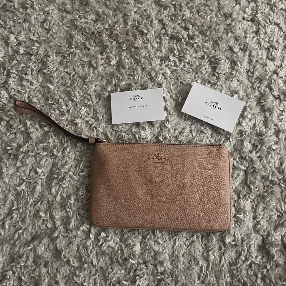 Coach Pink Wristlet